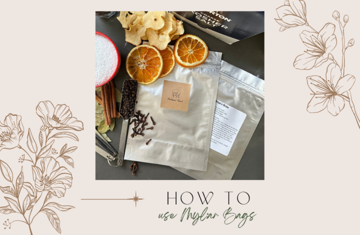Simple Steps to Using Habitual Heart Mylar Bags